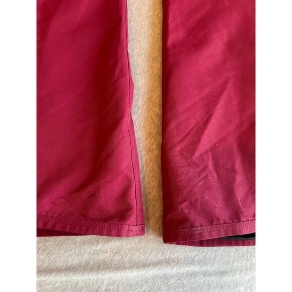 Volcom women’s ski snowboard pants Xs maroon bootcut stretch snow winter - Picture 7 of 9